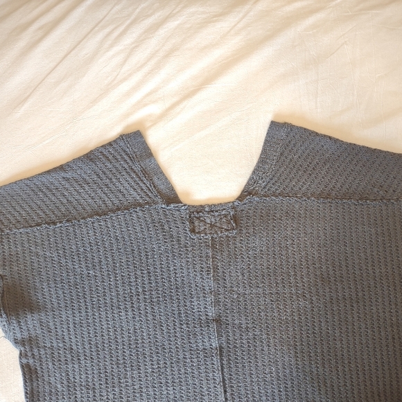 Free People Magic Thermal Top - Faded Black - XL - NWT - Picture 8 of 14